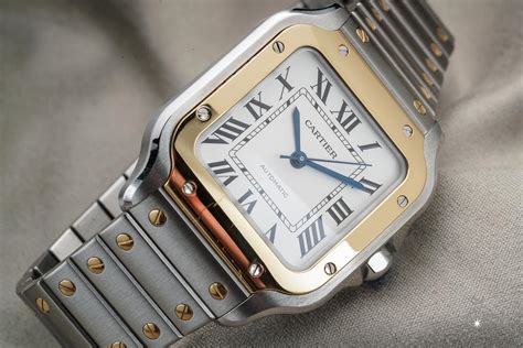 cartier santos quartz replica|cartier santos copy.